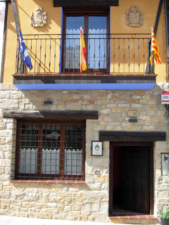 Hotel Rural El Horno De Aliaga エクステリア 写真